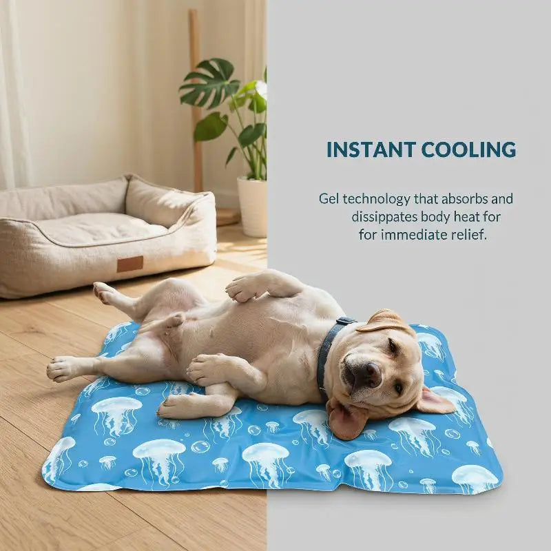 OasisHaven Pet Cooling Mat – Self-Cooling Gel Pad for Dogs & Cats