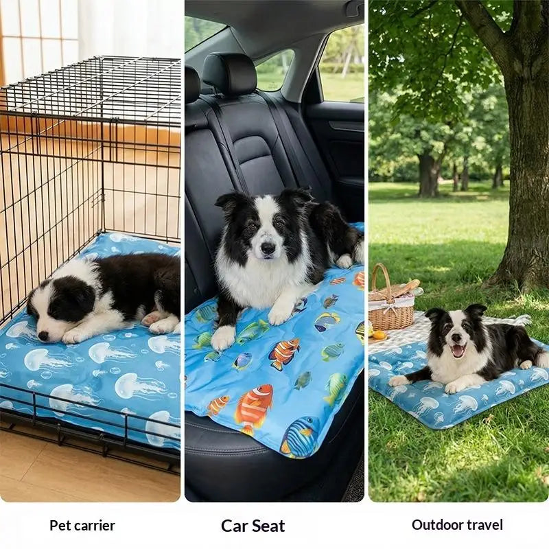 OasisHaven Pet Cooling Mat – Self-Cooling Gel Pad for Dogs & Cats