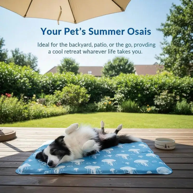 OasisHaven Pet Cooling Mat – Self-Cooling Gel Pad for Dogs & Cats