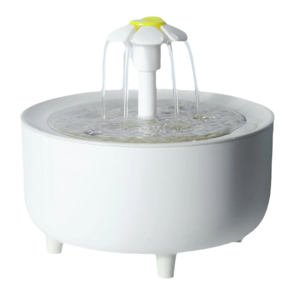 1200ml Automatic Cat Water Fountain with USB Pump & Charcoal Filter