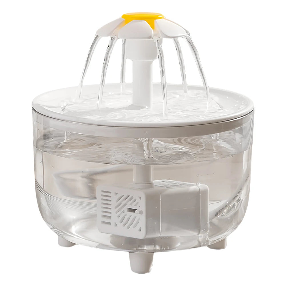 1200ml Automatic Cat Water Fountain with USB Pump & Charcoal Filter