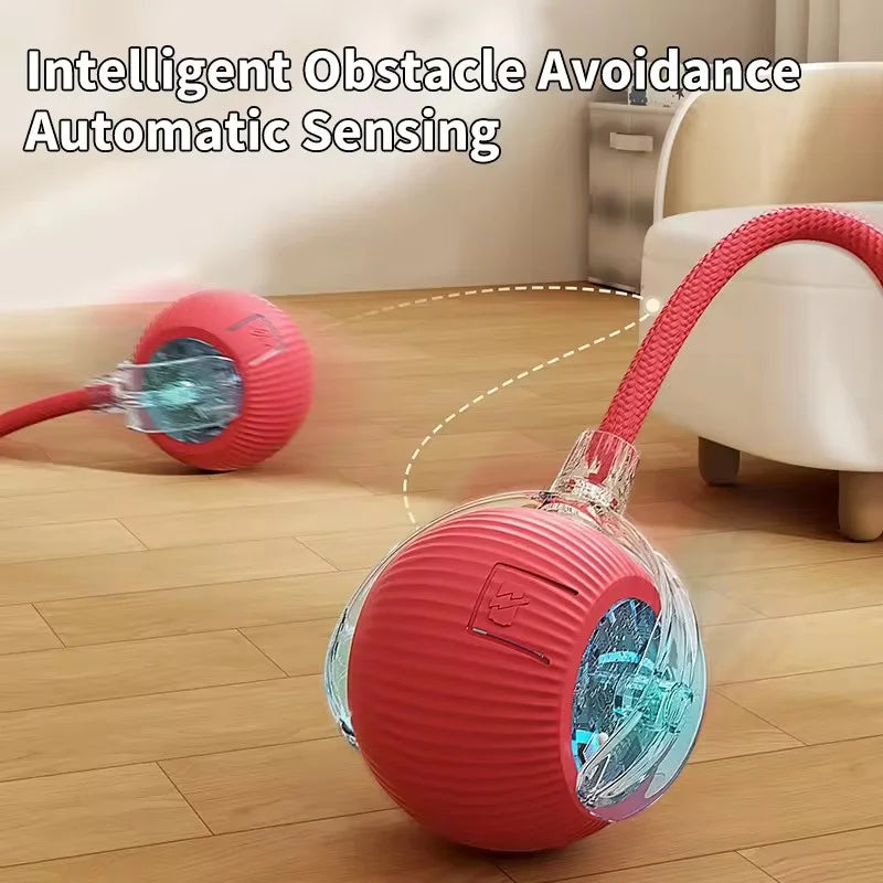 Smart Interactive Pet Ball – Self-Playing Electronic Toy for Dogs & Cats