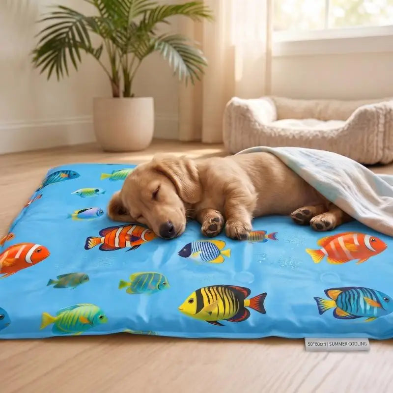 OasisHaven Pet Cooling Mat – Self-Cooling Gel Pad for Dogs & Cats