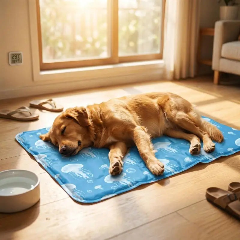 OasisHaven Pet Cooling Mat – Self-Cooling Gel Pad for Dogs & Cats